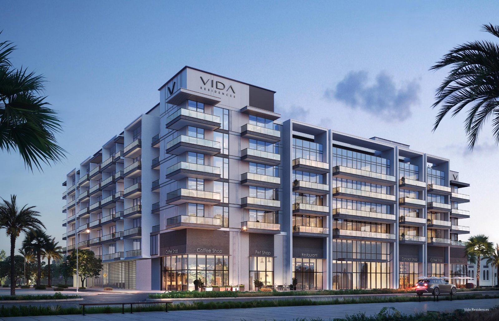 Modern 2 Bedroom Apartments with Smart Home Features in Vida Residences